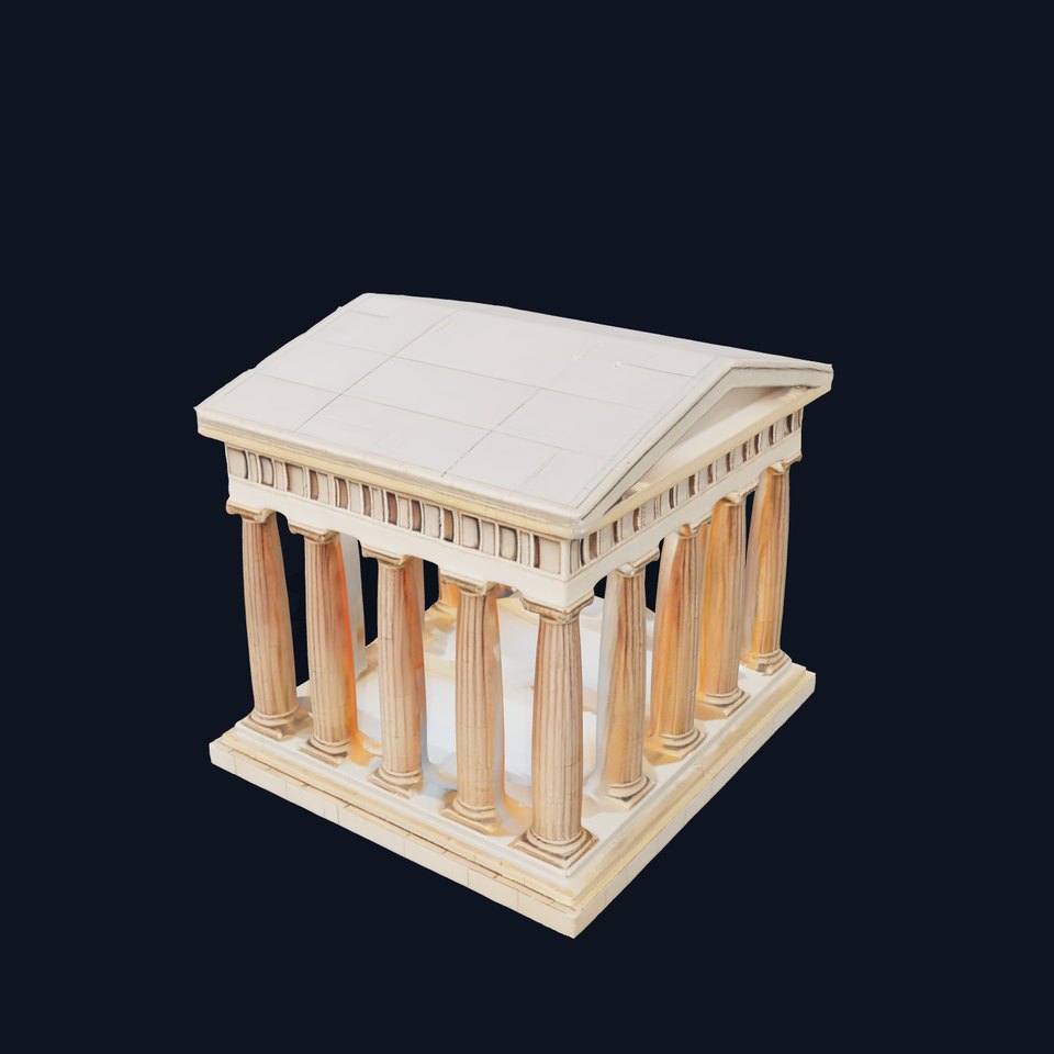 Classical Greek Temple model pack